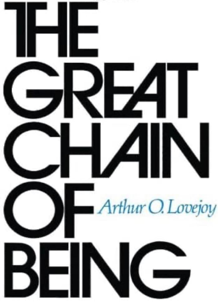 The Great Chain of Being Book