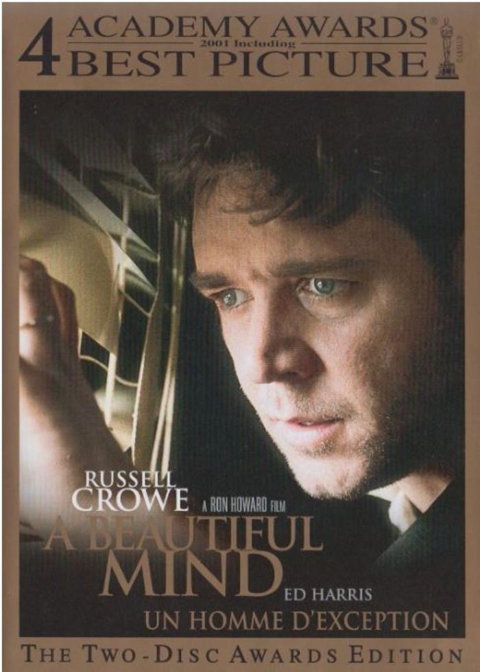 A beautiful Mind, two disc awards edition, full screen, dvd