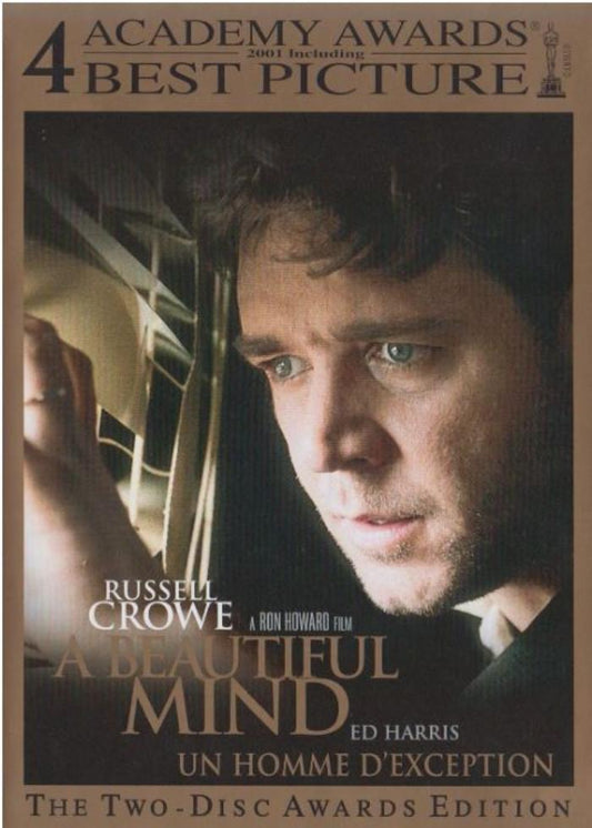 A beautiful Mind, two disc awards edition, full screen, dvd