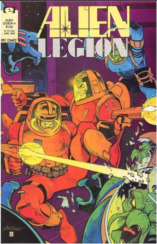 Alien Legion, Volume 2, Issue #4, April 1988, Comic Book