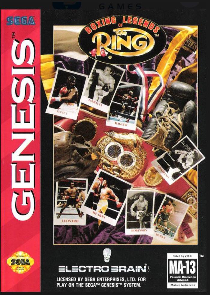 Boxing Legends of the Ring for Sega Genesis
