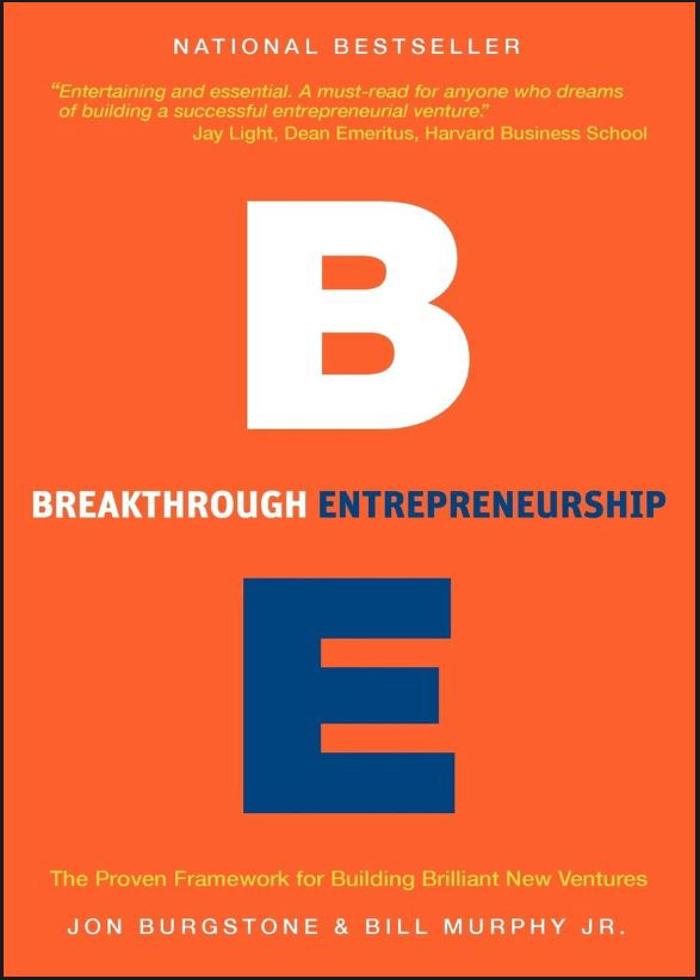 Breakthrough Entrepreneurship Book