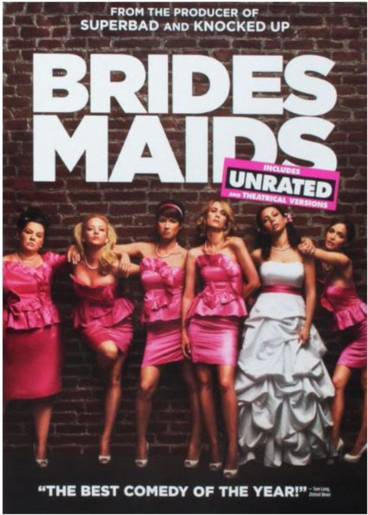 Bridesmaids, Unrated and Theatrical Versions, DVD