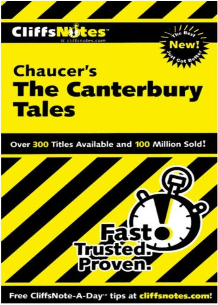 Cliff's Notes on Chaucer's The Canterbury Tales Book
