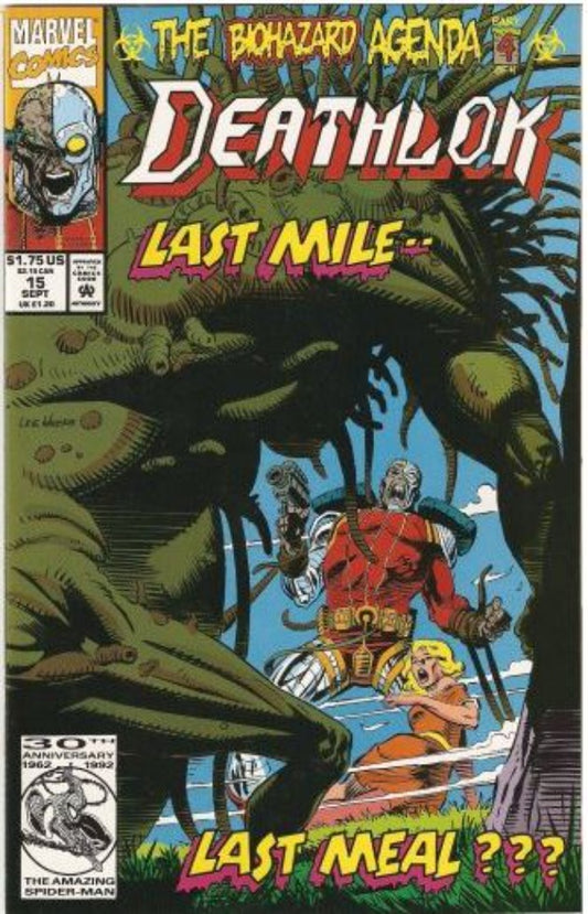 Deathlok, 1st Series, Issue #15, September 1992, Comic Book