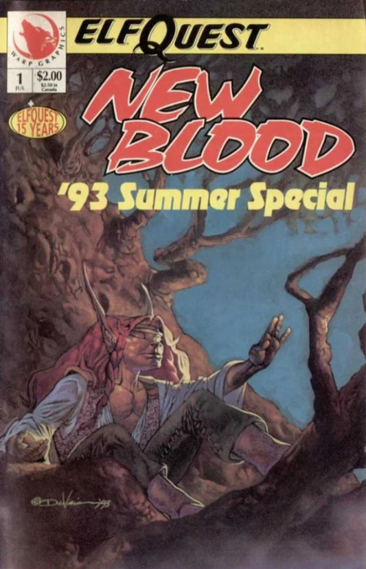 ElfQuest New Blood, Issue #1, Summer Special, July 1993 Comic Book