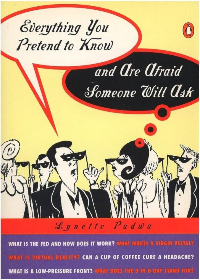 Everything You Pretend to Know and Are Afraid Someone Will Ask, Book