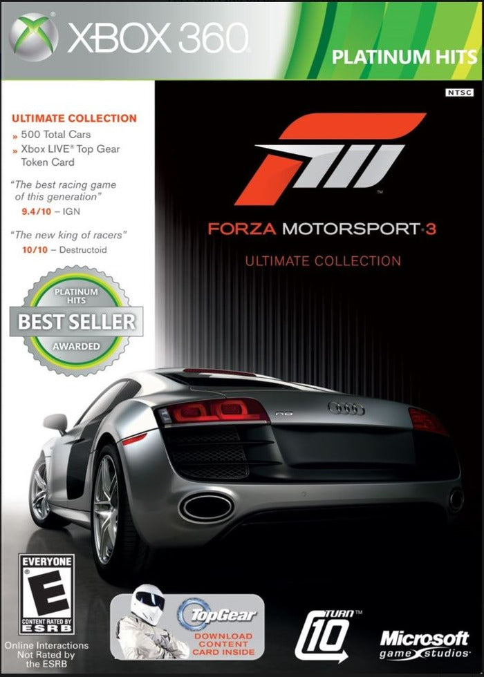 Forza Motorsport 2 Ultimate Collection Platinum Hits for Xbox 360