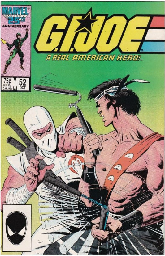GI Joe, Issue #52, October 1986, Comic Book