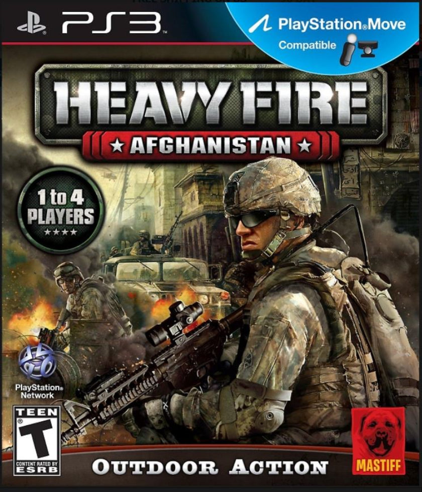 Heavy fire afghanistan for the playstation 3