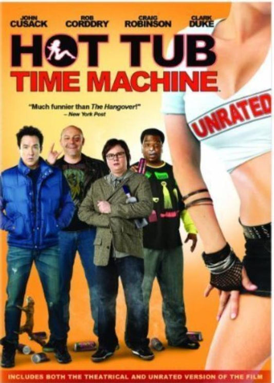 Hot Tub Time Machine, Unrated, DVD