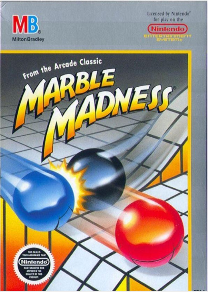 Marble Madness for Nintendo Entertainment System, NES