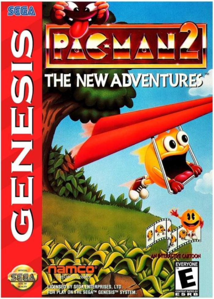 Pac Man 2, The New Adventures for Sega Genesis