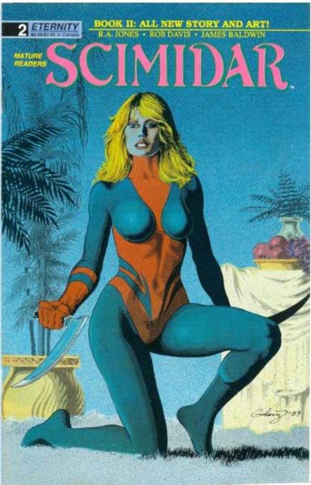 Scimidar, Book 2, Issue #2, July 1989, Comic Book
