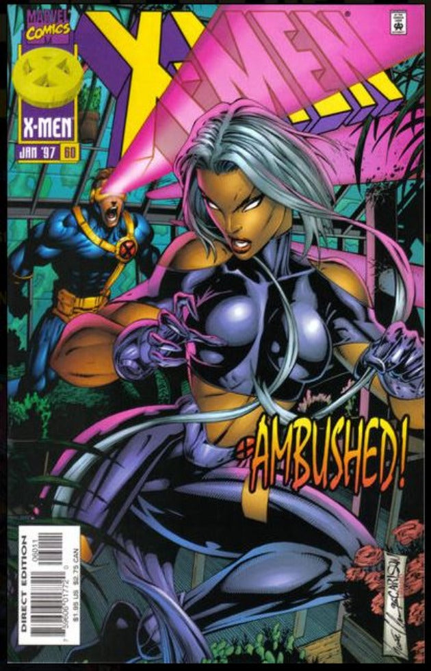 X-Men Comic Book, Volume 2, Issue #60, January 1997, Direct Edition