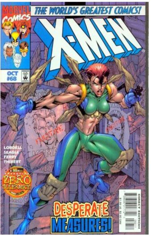 X-Men, Volume 2, Issue #68, October 1997, Direct Edition Comic Book