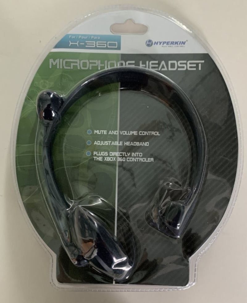 Hyperkin Microphone Headset for the Xbox 360 brand new