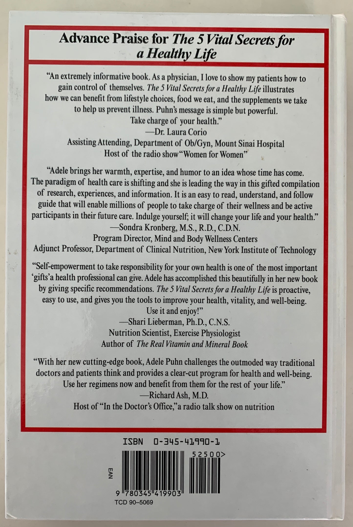 The 5 Vital Secrets for a Healthy Life