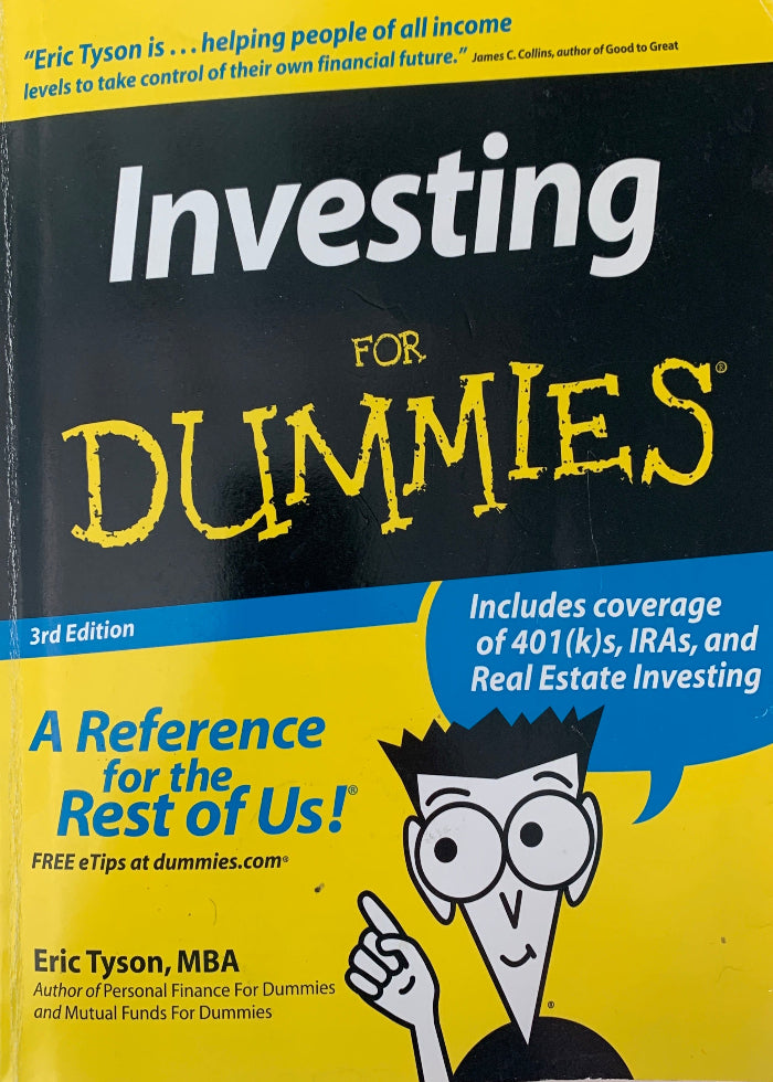 investing for dummies used book by eric tyson