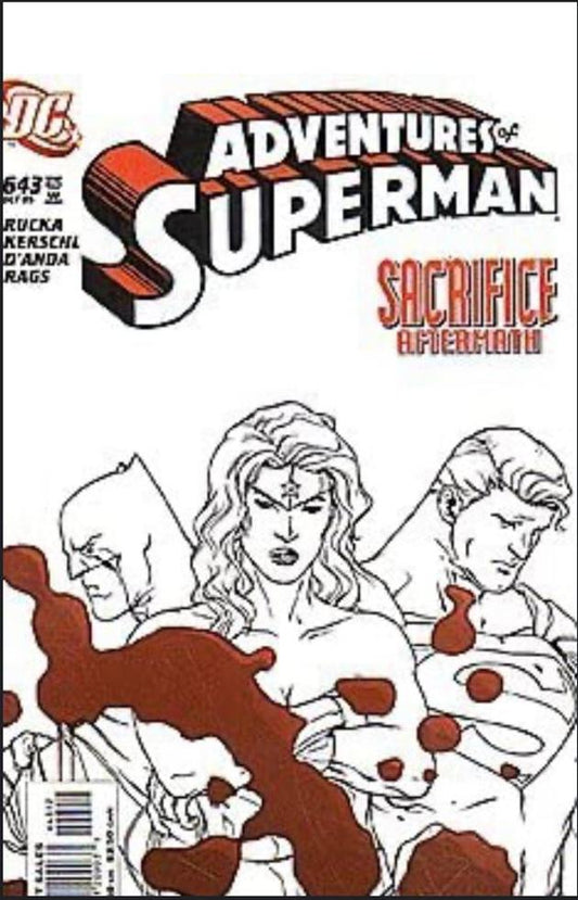 The Adventures of Superman Comic Book #643