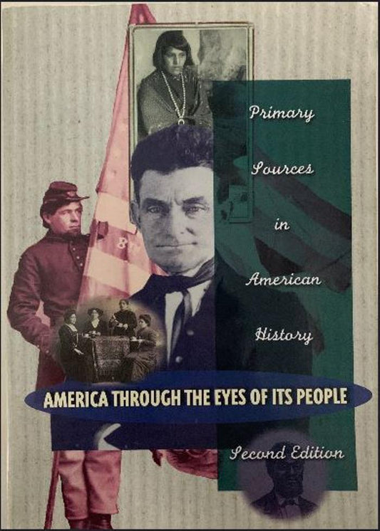 America Through The Eyes of Its People Book