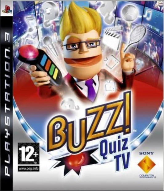 Buzz Quiz TV Video Game for PlayStation 3
