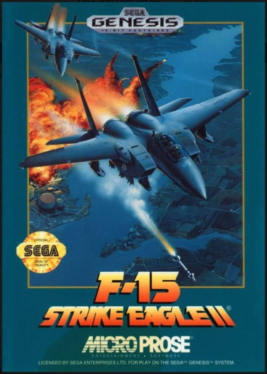 F-15 Strike Eagle 2 for Sega Genesis