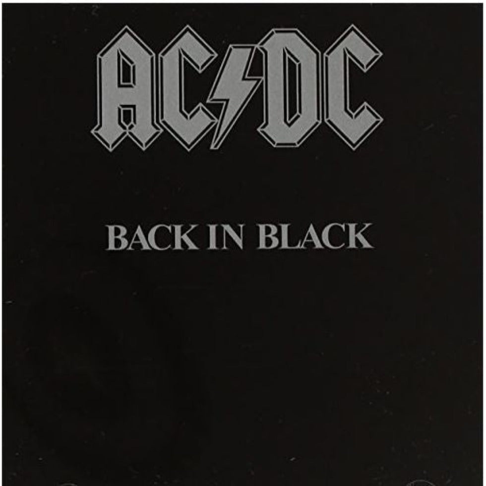 ACDC Back in Black Music CD