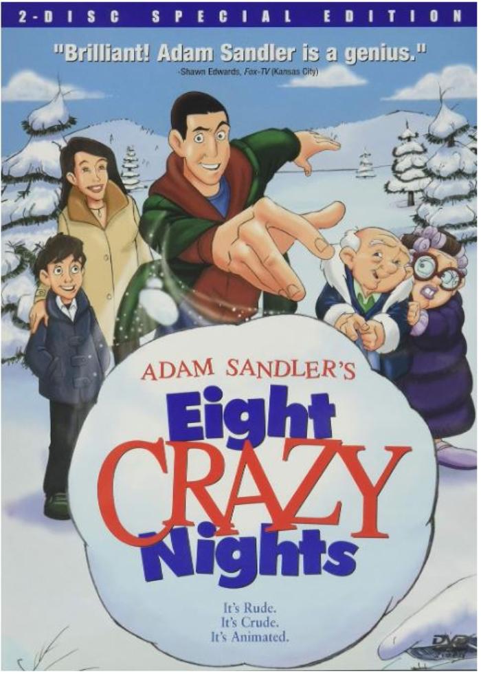 Eight Crazy Nights, DVD