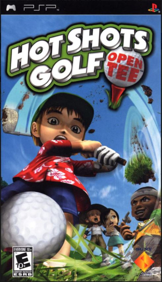 hot shots golf open tee for playstation portable psp