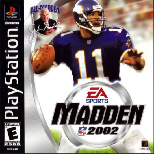 Madden NFL 2002 for Playstation 1