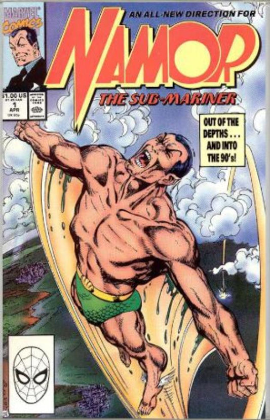 Namor The Sub Mariner, Issue #1, April 1990, Comic Book