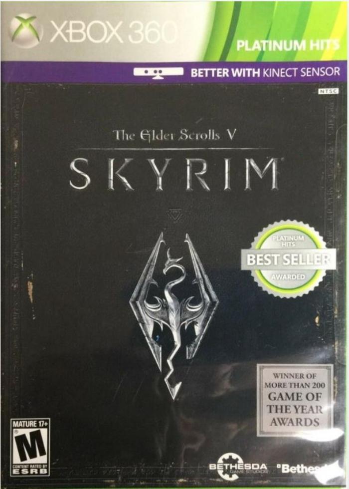 The Elder Scrolls Five, Skyrim, Xbox 360, New