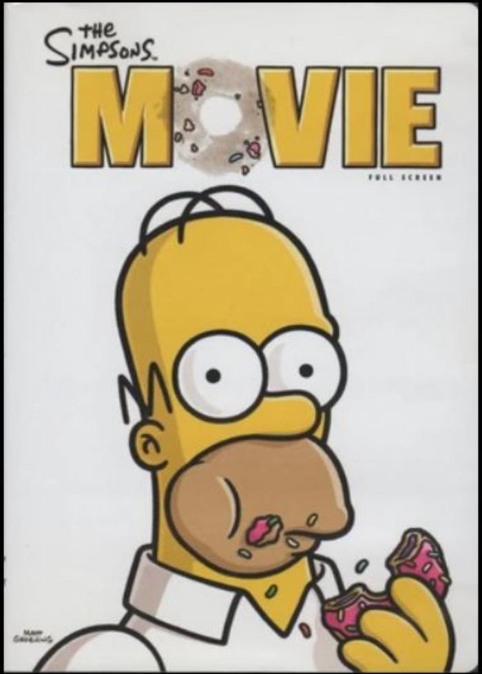 The Simpsons Movie, Fullscreen, DVD, DOH!