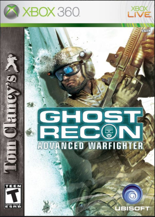 tom clancys ghost recon advanced warfighter for xbox 360