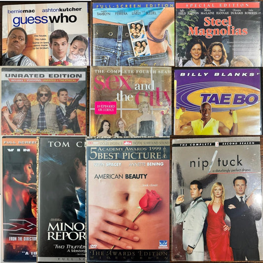Various DVD Bundle (10 DVD's)