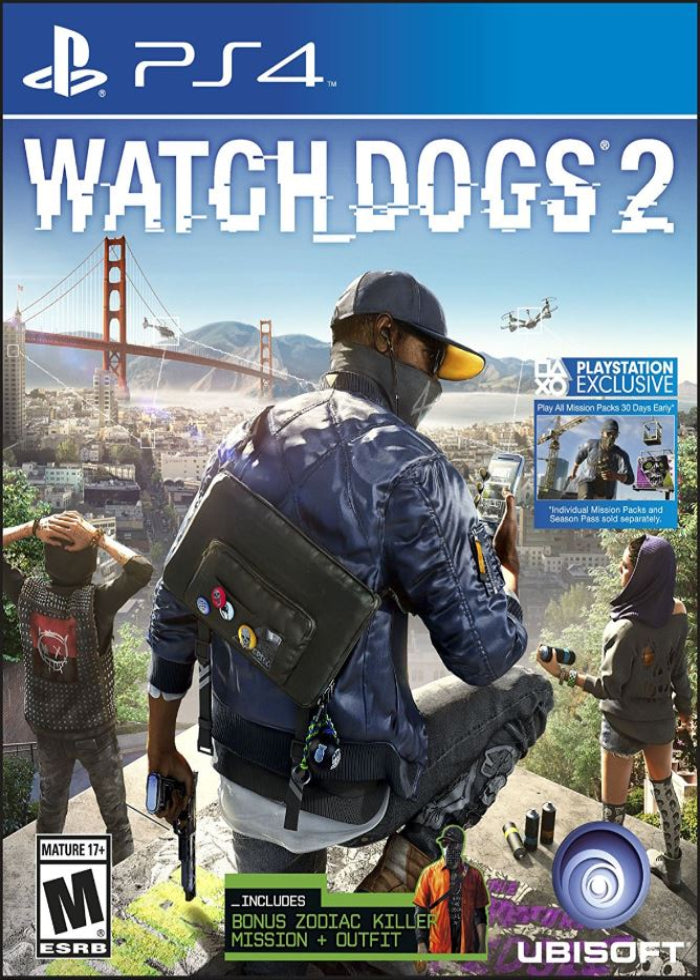 Watch Dogs 2 for the PlayStation 4