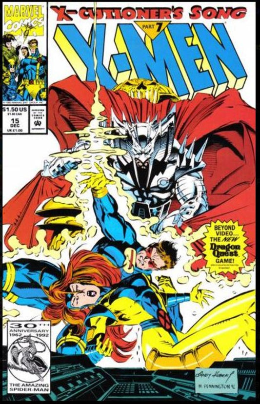 X-Men, Volume 2, Issue #15, December 1992, Comic Book