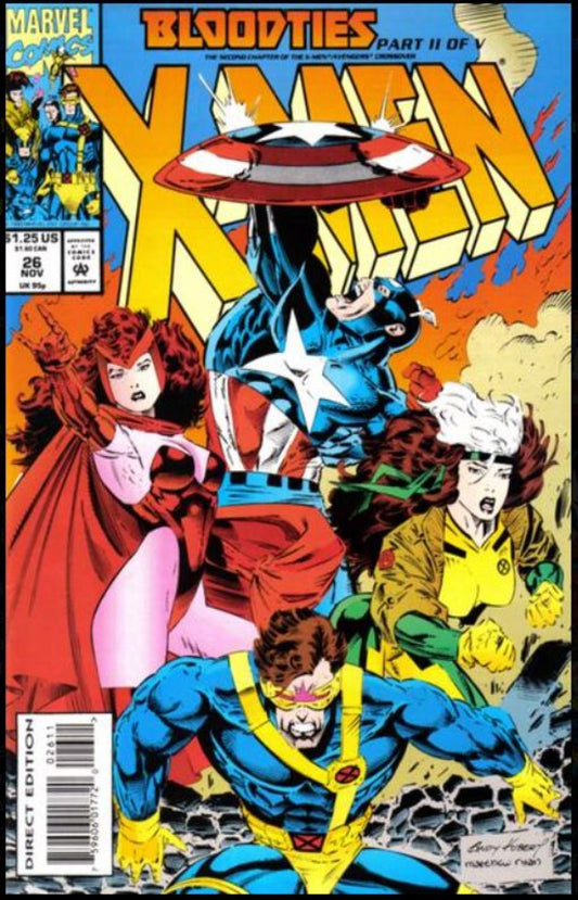 X-Men, Volume 2, Issue #26, Direct Edition, Comic Book