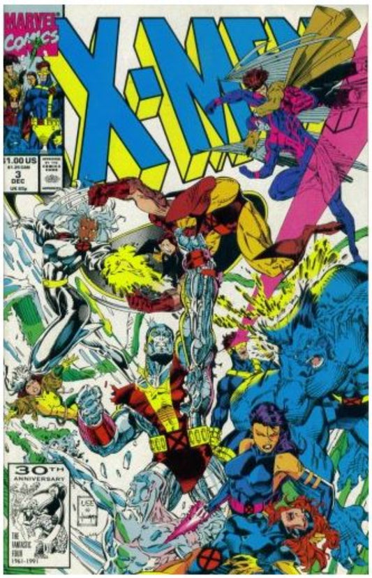 X-Men, Volume 2, Issue #3, December 1991, Comic Book