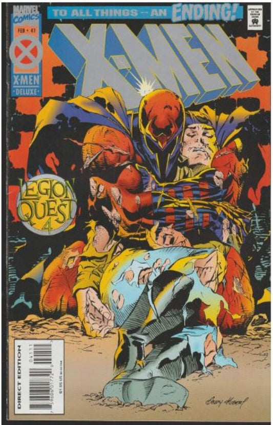 X-Men, Volume 2, Issue #41, February 1995, Direct Edition, Comic Book