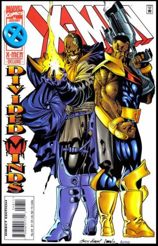 X-Men Volume 2 Issue #48, January 1996, Direct Edition Comic Book