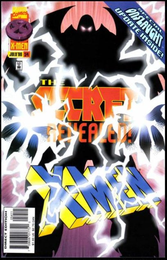 X-Men, Vol. 2, Issue #54 (July 1996) - Direct Edition