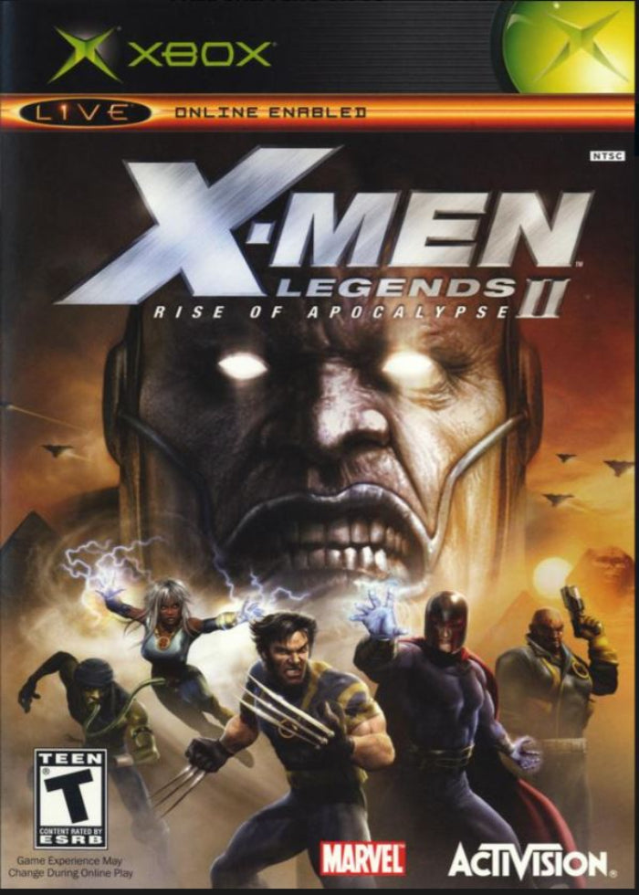 X men legends 2 rise of apocalypse, for xbox