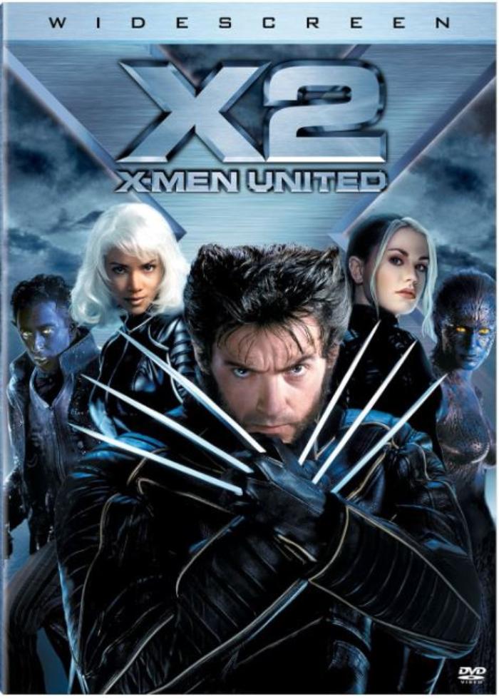 X2, X-Men United, Widescreen, DVD