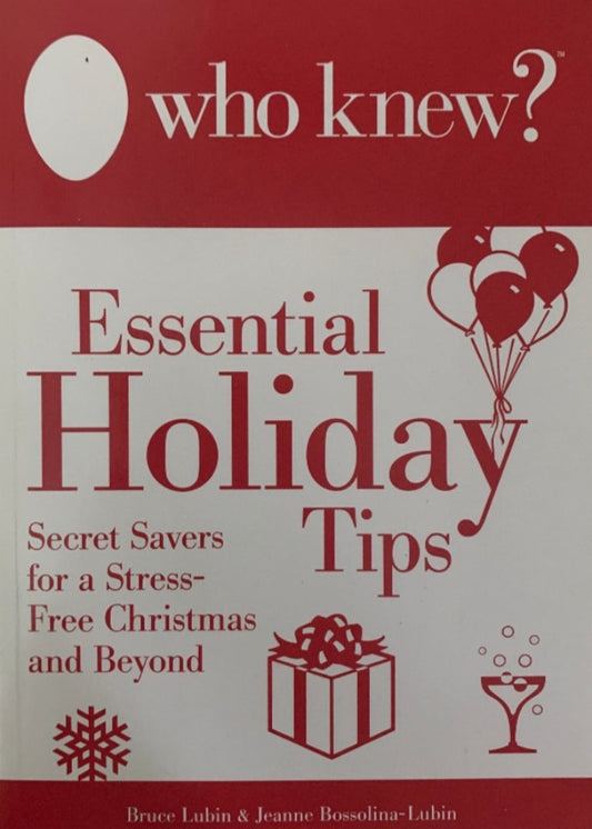 Who Knew? Essential Holiday Tips Book