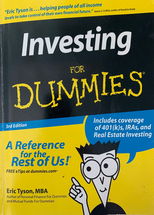 investing for dummies used book by eric tyson